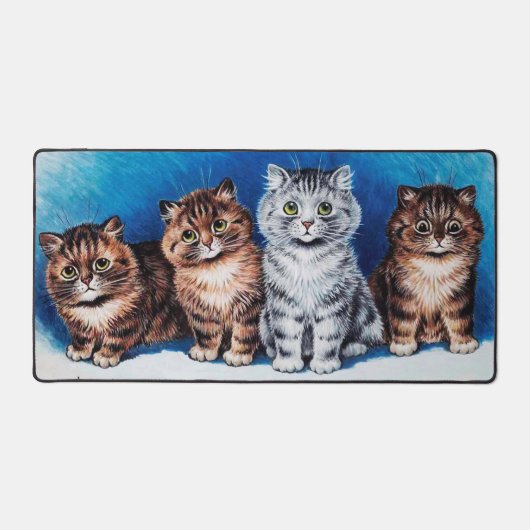 Vier Kittens, Louis Wain Bureaumat (Voorkant)