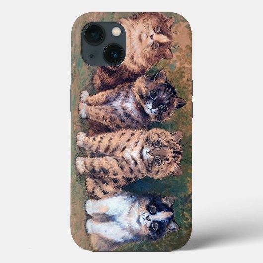 Vier Kittens, Louis Wain Case-Mate iPhone Case (Achterkant)