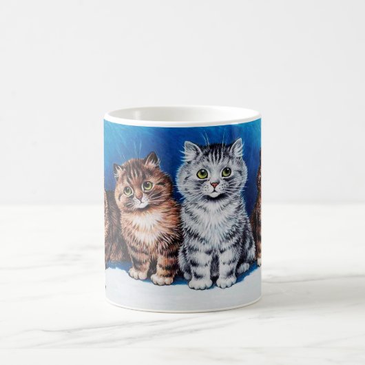 Vier Kittens, Louis Wain Koffiemok (Center)