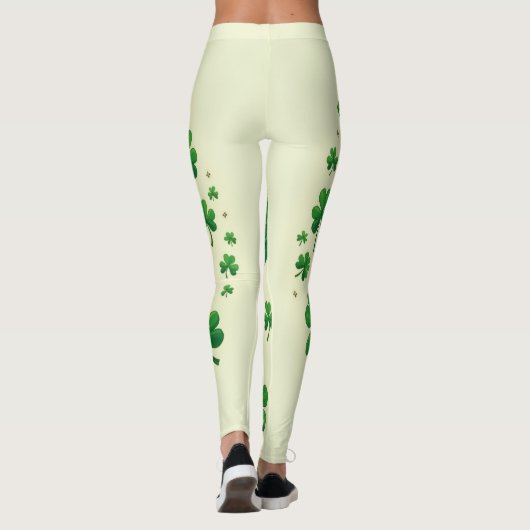 Vier klavertjevier leggings (Achterkant)