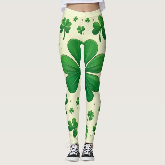 Vier klavertjevier leggings (Voorkant)