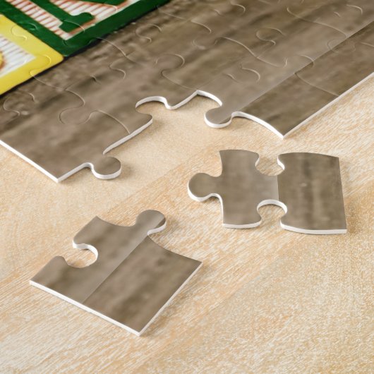 Vier kleine Cheeky Chipmunks Legpuzzel (Zijkant)