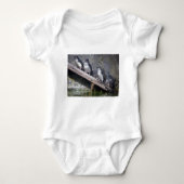 Vier kleine pinguïns romper (Voorkant)