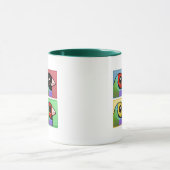 Vier kleuren Gouldian Finch Mok (Midden)