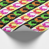 Vier kleuren Hoofdtelefoon Pop Kunsthoofd Telefoon Cadeaupapier (Hoek)