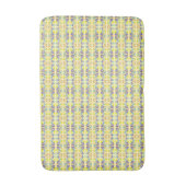 Vier kleuren op geel badmat (Voorkant Verticaal)