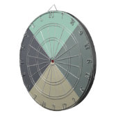 Vier kleurencombinaties dartbord (Voorkant Rechts)