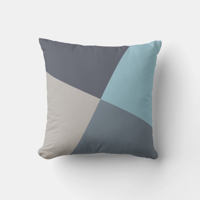 Vier kleurencombinaties kussen (Voorkant)