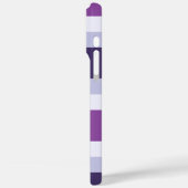 Vier kleurencombinaties - Paarse blauw Violet Lave Case-Mate iPhone Case (Achterkant / Links)