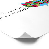 Vier kleurentheorieën poster (Hoek)