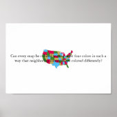 Vier kleurentheorieën poster (Voorkant)