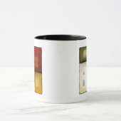 Vier kleurrijke rechthoeken van Chariklia Zarris Mok (Midden)