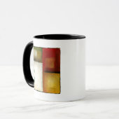 Vier kleurrijke rechthoeken van Chariklia Zarris Mok (Voorkant links)