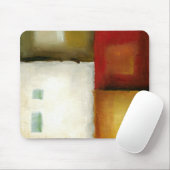 Vier kleurrijke rechthoeken van Chariklia Zarris Muismat (Met muis)