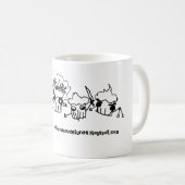 Vier koekjes van de Apocalypse-Mok Koffiemok (Voorkant rechts)