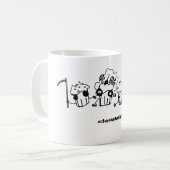 Vier koekjes van de Apocalypse-Mok Koffiemok (Voorkant links)