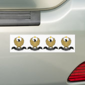 VIER Koerdische wapenstilstand Bumpersticker (Op auto)