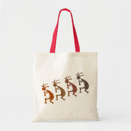 Vier Kokopelli Tote Bag