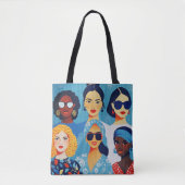 Vier krachtige vrouwen | Vrienden | Voor haar Tote Bag (Voorkant)