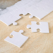 Vier labrador honden in sneeuw legpuzzel (Zijkant)