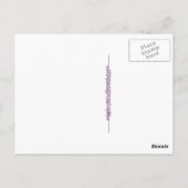 Vier lama's in vier Llama-kleuren - een oude grafi Briefkaart (Achterkant)