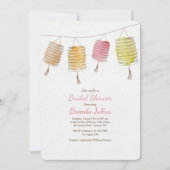 Vier lantaarns uitnodiging (Voorkant)