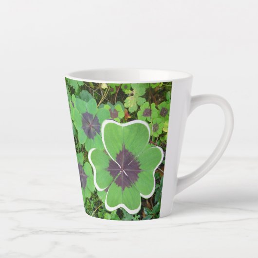 Vier latte Mok met leverblade ontwerpklep (Rechts)