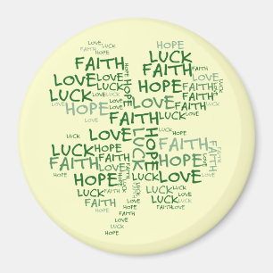 Vier Leaf Clover Betekenis: Hoop, Faith, Love, Luc Magneet