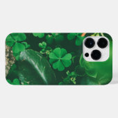 Vier Leaf Clover Charm iPhone Hoesje (Achterkant horizontaal)