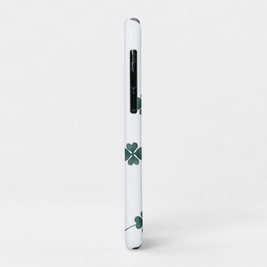 Vier Leaf Clover Green-Waterverf Case-Mate iPhone Case (Achterkant/links)