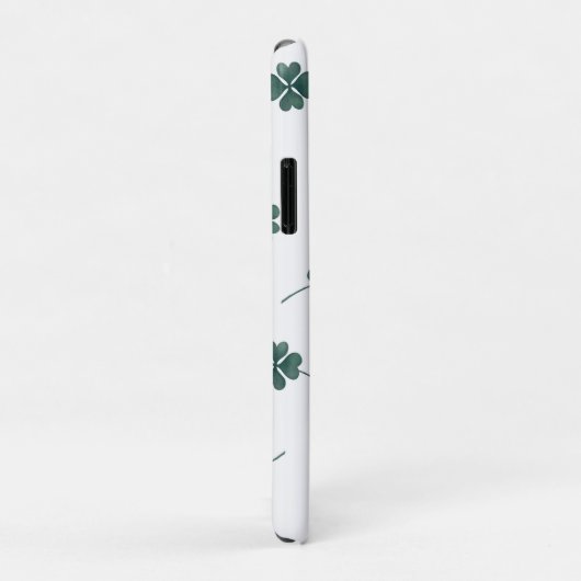 Vier Leaf Clover Green-Waterverf Case-Mate iPhone Case (Achterkant/rechts)
