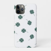 Vier Leaf Clover Green-Waterverf Case-Mate iPhone Case (Achterkant)