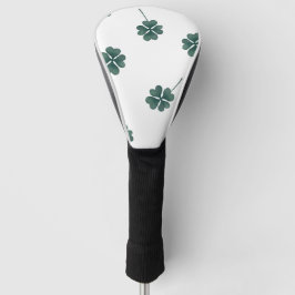 Vier Leaf Clover Green-Waterverf Golfheadcover