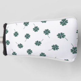 Vier Leaf Clover Green-Waterverf Golfheadcover