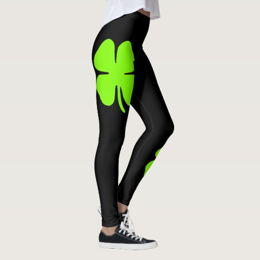 Vier Leaf Clover Ierse Leggings (Rechts)