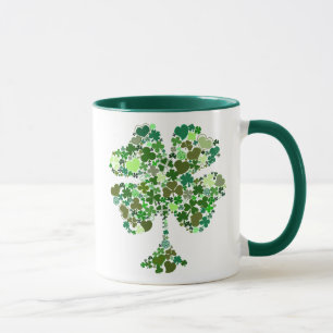 Vier Leaf Clover Irish Coffee-Mok Mok