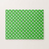 Vier Leaf Clover Jigzaag Puzzle Legpuzzel (Horizontaal)