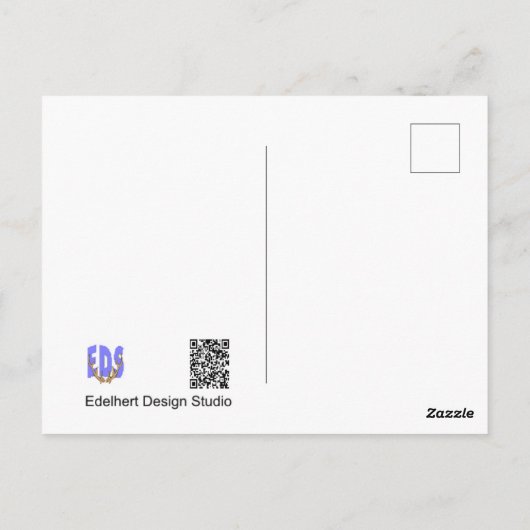 Vier Leaf Clover Leaf & Pattern Good Luck Briefkaa Briefkaart (Achterkant)