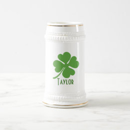 Vier Leaf Clover Lucky Bierpul