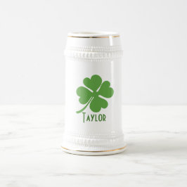 Vier Leaf Clover Lucky Bierpul