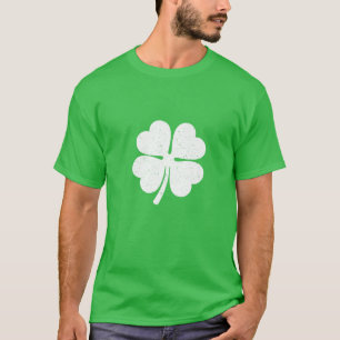 Vier Leaf Clover Lucky Shamrock Irish St.Patrick's T-shirt