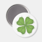 Vier Leaf Clover Magnet (Voorkant / Achterkant)