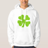 Vier Leaf Clover - Martian Green Hoodie (Voorkant)