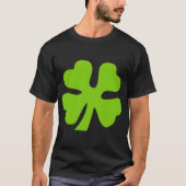 Vier Leaf Clover - Martian Green T-shirt (Voorkant)
