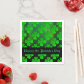 Vier Leaf Clover Pattern Napkins Servet (Insitu)