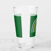 Vier Leaf Clover Rainbow St Patrick's Day Glas (Rechts)