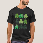 Vier Leaf Clover Saint Patrick Day 2022 Fu T-shirt (Voorkant)