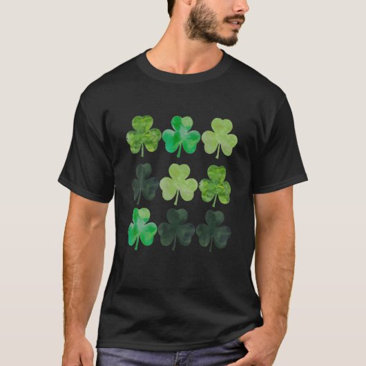 Vier Leaf Clover Saint Patrick Day 2022 Fu T-shirt (Voorkant)