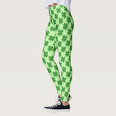 Vier Leaf Clover Saint Patrick's Day Shamrock Leggings (Links)