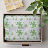 Vier Leaf Clover Shamrock Tissuepapier (Geschenk)